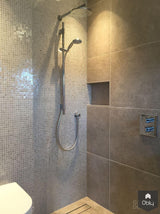 interieurontwerp zomers woonhuis in Domburg deel 2-Grego Design Studio-alle,Entree hal trap-OBLY