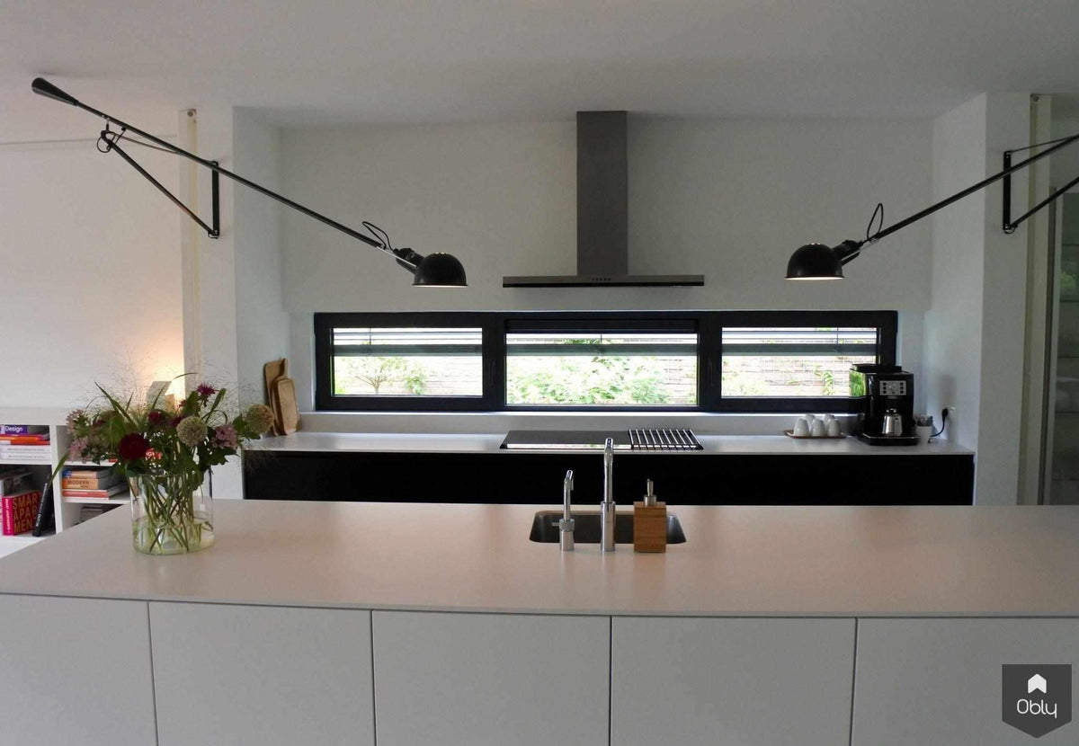 keuken ontwerp zwart wit-Interior4u-alle,Greeploze keuken,Keuken,Silestone werkblad,Zwart wit keuken-OBLY