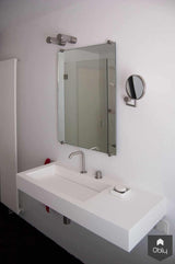 modern met een Cranberry tint-Fors design badkamers-alle,Badkamer-OBLY