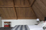 oude boerderij-slaapkamer-Doret Schulkes Interieurarchitect-alle,Authentieke boerderij inrichting,Boerderij slaapkamer,Landelijke slaapkamer stijl,Natuurlijke materialen slaapkamer,Rustieke slaapkamer,Slaapkamer,Slaapkamer met houten balken,Slaapkamer onder schuin dak-OBLY