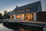 vouwwanden woning Loosdrechtse plassen-Solarlux Nederland BV-Aanbouw,alle-OBLY