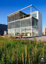 woonhuis Van Heeswijk IJburg Amsterdam-KELLER minimal windows® by Kumasol-alle,Exterieur-OBLY