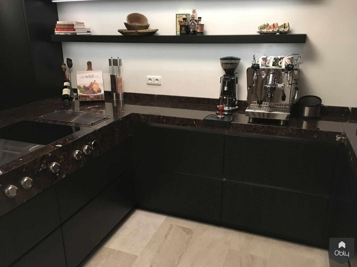 zwarte keuken-STUUT keuken design-alle,Keuken-OBLY