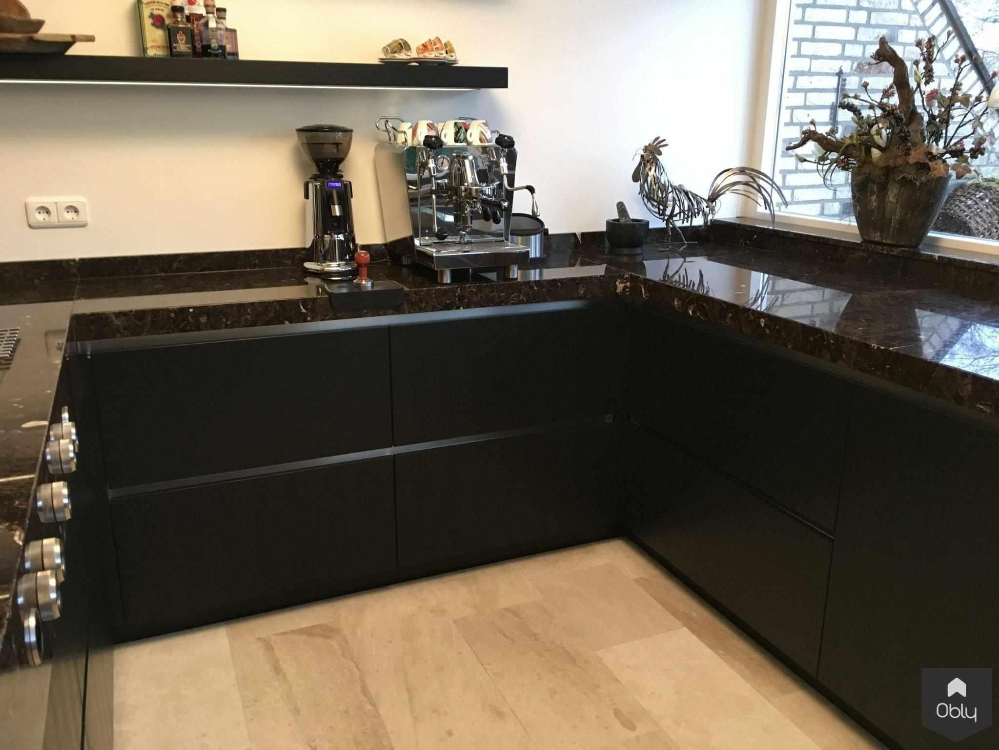 zwarte keuken-STUUT keuken design-alle,Keuken-OBLY