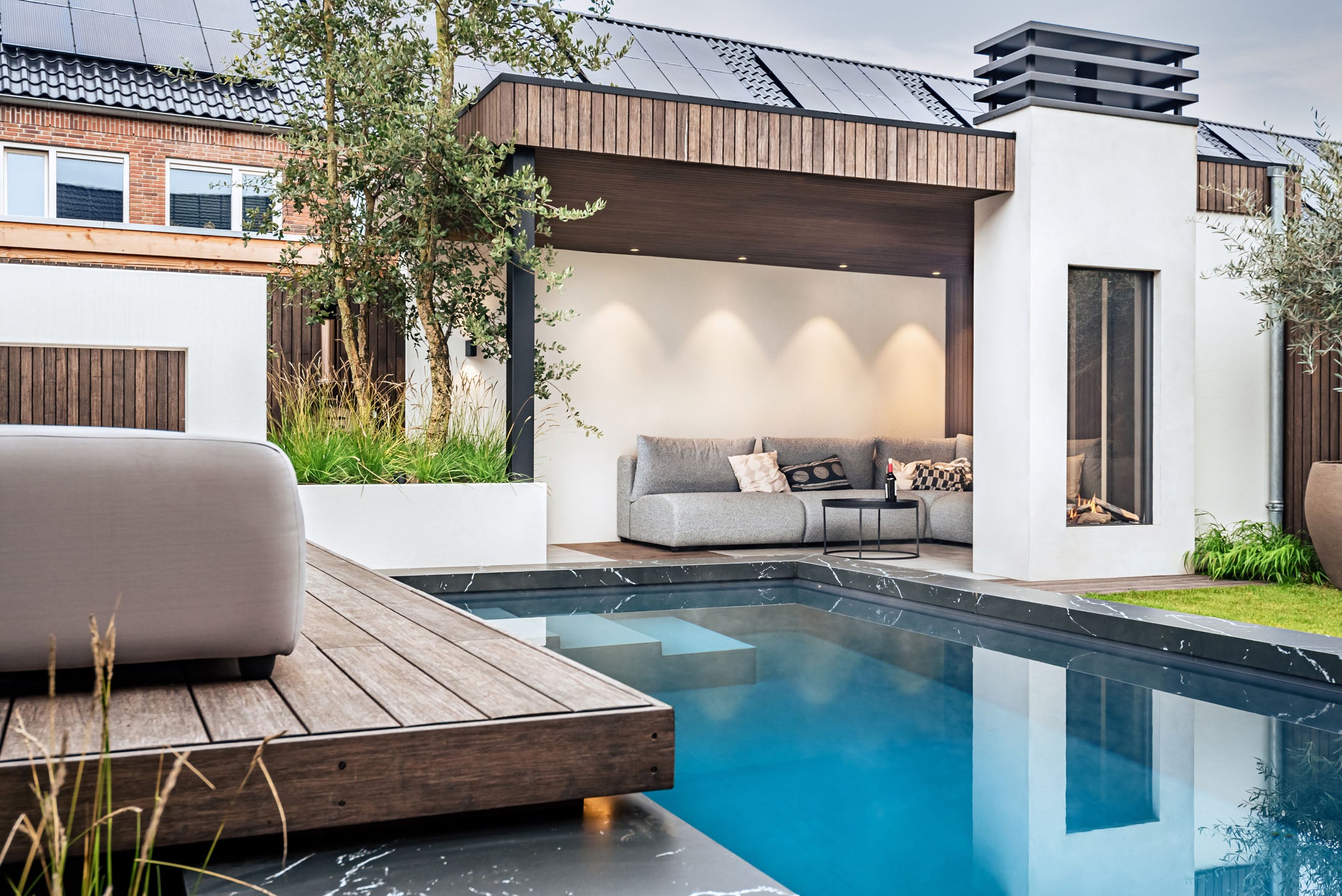 Balinese luxueuze stadstuin