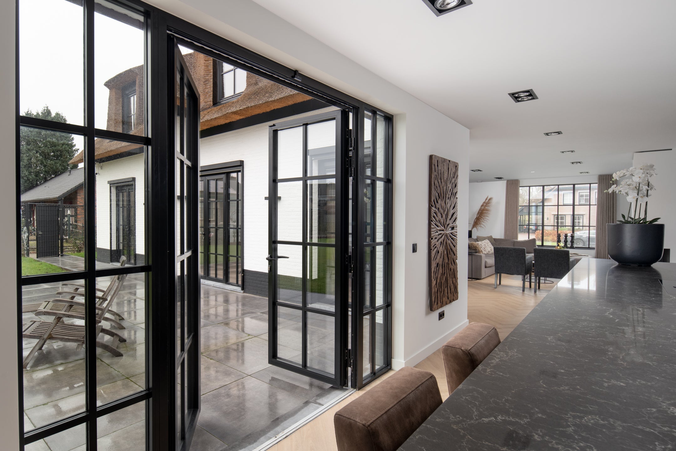 Minimalistische landelijke woning