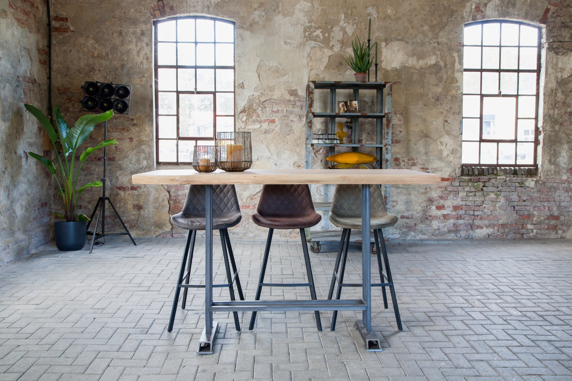 Industriële bartafels