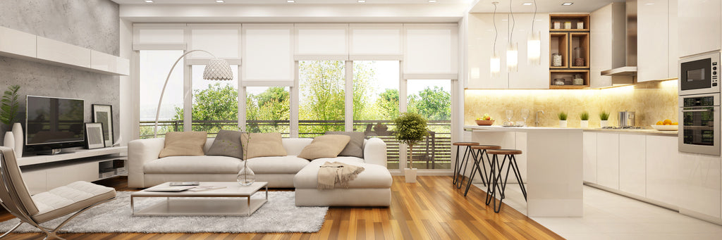 Raamdecoratie woonkamer 