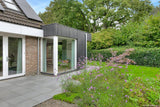 AANBOUW EN VERBOUWING JAREN ’80 WONING-lab-R-aanbouw woning,jaren 80 woning verbouwen,kantoor aan huis,moderne aanbouw,moderne gezinswoning,open woonkeuken,woning uitbreiding-Aanbouw en verbouwing jaren 80 woning met open keuken-OBLY