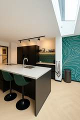 Aanbouw met ruime leefkeuken-Bureau Kemps Architecten-keuken-Uitbreiding van woning tot leefruimte voor jong gezin-OBLY