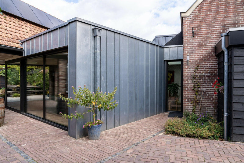 Aanbouw van zink-Bureau Kemps Architecten-Aanbouw,Woninguitbreiding,Zinken volume-Zinken woninguitbreiding | Licht en eigentijdse architectuur-OBLY