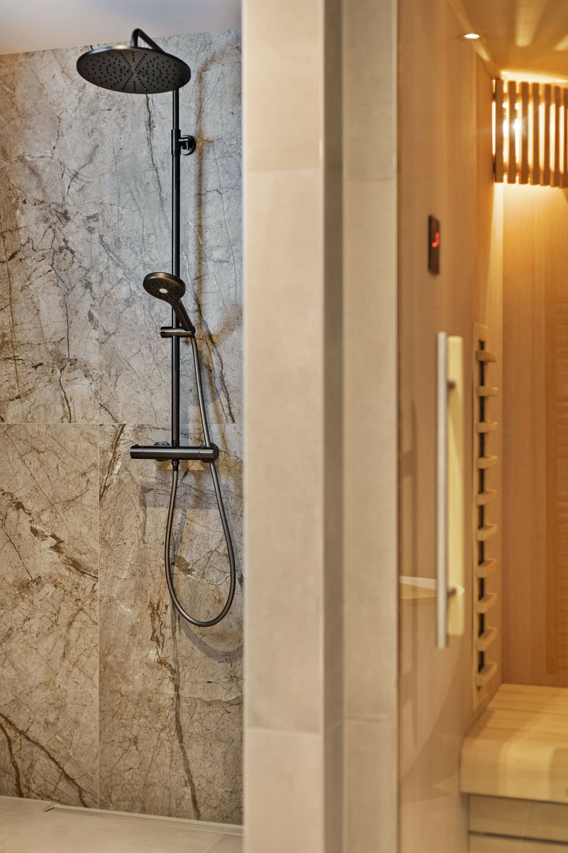 Badkamer met Sauna: Een Wellnessbeleving Thuis-Jan van Sundert-Keuken,Sauna-OBLY