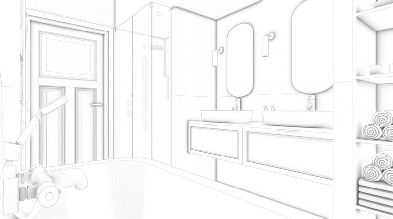 Badkamerrenovatie met Slim Ontwerp en Toekomstbestendige Materialen-Atelier Det-badkamer renovatie,duurzame badkamer,hoogwaardige materialen,slim ontwerp-Slim Ontwerp met Behoud van Indeling en Duurzame -OBLY