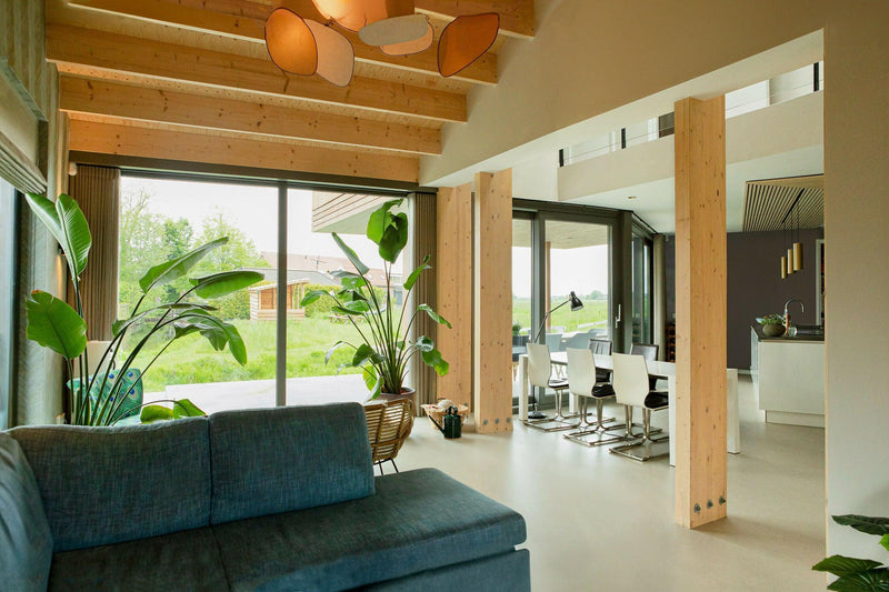 Bijzondere houten woning in de polder-Brandvries-keuken-Duurzame houten woning in het polderlandschap | Licht & ruimtelijk-OBLY