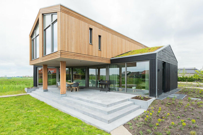 Bijzondere houten woning in de polder-Brandvries-keuken-Duurzame houten woning in het polderlandschap | Licht & ruimtelijk-OBLY
