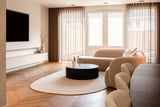 Blikvanger in nieuwbouwwoning Den Haag-Bij Linda interieuradvies-cinewall,Den Haag,Interieurontwerp,Keuken,nieuwbouwwoning-Keuken nieuwbouwwoning Den Haag | BIJ LINDA interieuradvies-OBLY