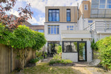 DAKOPBOUW JAREN ’90 WONING-lab-R-dakopbouw inspiratie,dakopbouw met kantoor,dakopbouw woning,extra verdieping woning,moderne badkamer,moderne dakopbouw,stadswoning verbouwen-Dakopbouw jaren 30 woning met slaapkamer en badkamer-OBLY