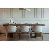 Deense ovale eettafel van eiken in walnootkleur-Lijn M-Deense ovale eettafel,Design eettafel,Eetkamer,eettafel,Eiken eettafel,Houten eettafel,Massief eiken tafel,Ovale eettafel eiken,Walnoot eettafel-Deense ovale eettafel eiken – walnoot-OBLY
