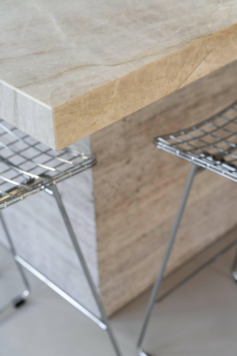 Droomkeuken met prachtige natuursteen.-Studio Broersen-Keuken-Droomkeuken met prachtige natuursteen.-OBLY