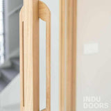 Dubbele eiken scharnierdeuren-INDU DOORS-binnendeuren,dubbele deur,eikenhout,Entree,hal,luxe afwerking,scharnierdeur,trap-Dubbele eiken scharnierdeuren-OBLY