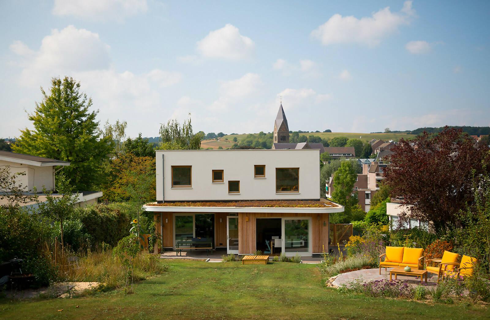 Duurzaam Eck Huis-CONCEPT* CLOUDT-duurzaam,houtbouw,minimalistisch,modern,veel glas,woonkamer-Duurzaam Eck Huis-OBLY