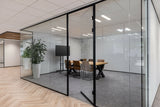 Een glazen entree en glazen trapbalustrades-Overveld Glas-Entree/Hal/Trap-Glazen Entree, Vergaderruimtes & Trapbalustrades -OBLY