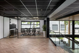 Een glazen entree en glazen trapbalustrades-Overveld Glas-Entree/Hal/Trap-Glazen Entree, Vergaderruimtes & Trapbalustrades -OBLY