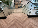 Een glazen entree en glazen trapbalustrades-Overveld Glas-Entree/Hal/Trap-Glazen Entree, Vergaderruimtes & Trapbalustrades -OBLY
