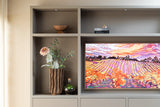 Eiken binnendeur met boog in modern interieur-archidoors-Binnendeur met glas,Boogdeur,Design deur,eiken,Eiken binnendeur,Glasdeur,Houten deur op maat,Interieur,Keuken,keukenontwerp,Maatwerk deur,maatwerkdeur,Woonkamer-OBLY