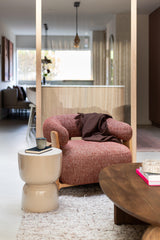 Eiken binnendeur met boog in modern interieur-archidoors-Binnendeur met glas,Boogdeur,Design deur,eiken,Eiken binnendeur,Glasdeur,Houten deur op maat,Interieur,Keuken,keukenontwerp,Maatwerk deur,maatwerkdeur,Woonkamer-OBLY