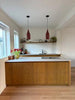 Eiken keuken op maat met natuurstenen werkblad-Meubellen-design keuken,luxe keuken,maatwerk keuken,moderne keuken,natuurstenen werkblad,warme keuken-Eiken keuken met natuursteen | Maatwerk keuken-OBLY