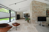 Elegante Renovatie met Bourgondische Dallen en Stonepanels-VAN DEN HEUVEL & VAN DUUREN-Woonkamer-Bourgondische Dallen en Stonepanels-OBLY