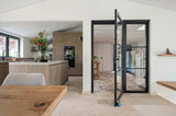 Elegante Renovatie met Bourgondische Dallen en Stonepanels-VAN DEN HEUVEL & VAN DUUREN-Woonkamer-Bourgondische Dallen en Stonepanels-OBLY
