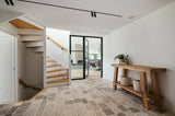 Elegante Renovatie met Bourgondische Dallen en Stonepanels-VAN DEN HEUVEL & VAN DUUREN-Woonkamer-Bourgondische Dallen en Stonepanels-OBLY