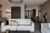 Elegante woonkamer met grijze tonen-VAN WOLFSWINKEL WONEN-Woonkamer-Elegante woonkamer met grijze tonen-OBLY