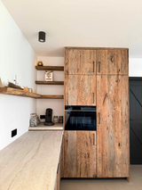 Exclusief Barnwood Keukenontwerp-Robuust-Keuken,Woonkamer-OBLY