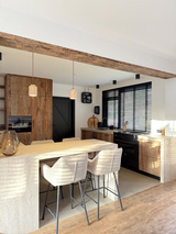 Exclusief Barnwood Keukenontwerp-Robuust-Keuken,Woonkamer-OBLY