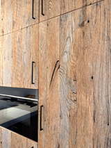 Exclusief Barnwood Keukenontwerp-Robuust-Keuken,Woonkamer-OBLY