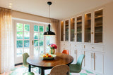 Complete raamdecoratie en traploper op maat voor een woning in Amerongen