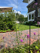 Gezinstuin bij hoekwoning op het noordoosten-GreenPien-gezinstuin inspiratie,groene gezinstuin,hoekwoning tuin,landelijke tuin,tuin,tuin met klinkers,tuin op noordoosten,tuinontwerp hoekwoning-Gezinstuin hoekwoning noordoosten-OBLY