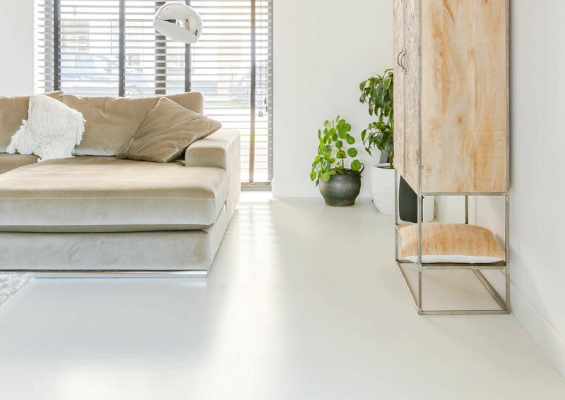 Gietvloer Oud Gastel-Glad gietvloeren-Gietvloer Oud Gastel – Licht, ruimtelijk en stijlvol interieur-OBLY