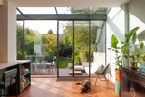 Glazen aanbouw aan herenhuis in Rotterdam-Kralingen-Studio Gers-#Herenhuis,glazen aanbouw,herenhuis Rotterdam,Kralingen,stalen kozijnen,Studio Gers-Glazen aanbouw herenhuis Rotterdam-Kralingen | Studio Gers-OBLY