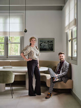 Historie & Modern Comfort in een 19-eeuwse villa in de bossen van Utrecht-RUIM STUDIO-Keuken,Villa,Woonkamer-Historie en Modern Comfort in een Utrechtse Bosvilla-OBLY