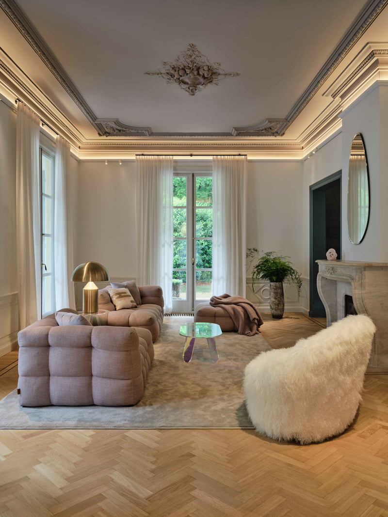 Historie & Modern Comfort in een 19-eeuwse villa in de bossen van Utrecht-RUIM STUDIO-Keuken,Villa,Woonkamer-Historie en Modern Comfort in een Utrechtse Bosvilla-OBLY
