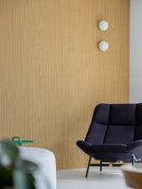 Houten wandbekleding met eiken wandpanelen-WITTEVEEN MEUBEL & INTERIEURBOUW-eiken wandpanelen,houten accentwand,houten wandbekleding,interieur maatwerk,moderne woonkamer,wandafwerking hout,wandpanelen woonkamer-OBLY