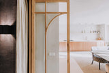 Indu Doors dubbele eiken deur met glas organische vorm-INDU DOORS-dubbele deur,eikenhout,glazen deur,luxe afwerking-Dubbele eiken deur met glas organische vorm-OBLY