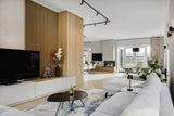 Interieurontwerp nieuwbouw villa-CM Interieurarchitecten-woonkamer-Nieuwbouw villa met slimme indeling en eigentijdse stijl-OBLY