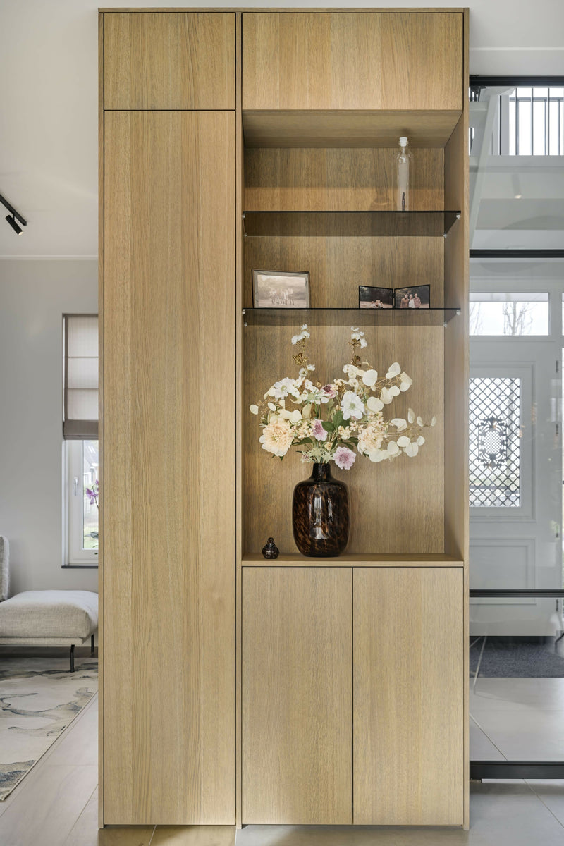 Interieurontwerp nieuwbouw villa-CM Interieurarchitecten-woonkamer-Nieuwbouw villa met slimme indeling en eigentijdse stijl-OBLY