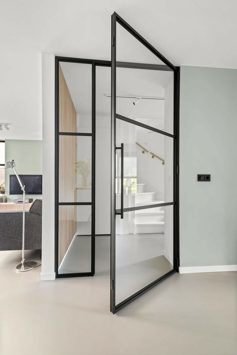 Interieurontwerp woning – Goutum-OBLY-gang,keuken,twee onder 1 kap,woonkamer-Interieurontwerp Woonkamer – Stoer, Strak & Warm-OBLY