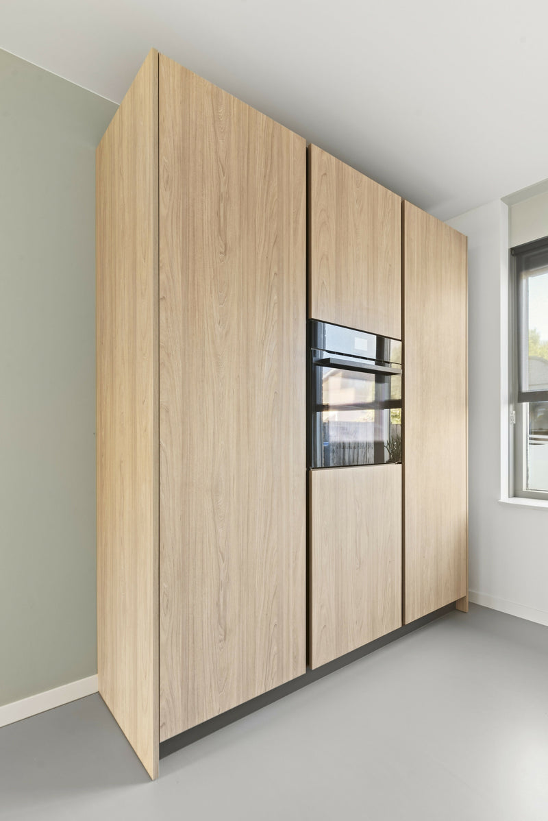 Interieurontwerp woning – Goutum-OBLY-gang,keuken,twee onder 1 kap,woonkamer-Interieurontwerp Woonkamer – Stoer, Strak & Warm-OBLY